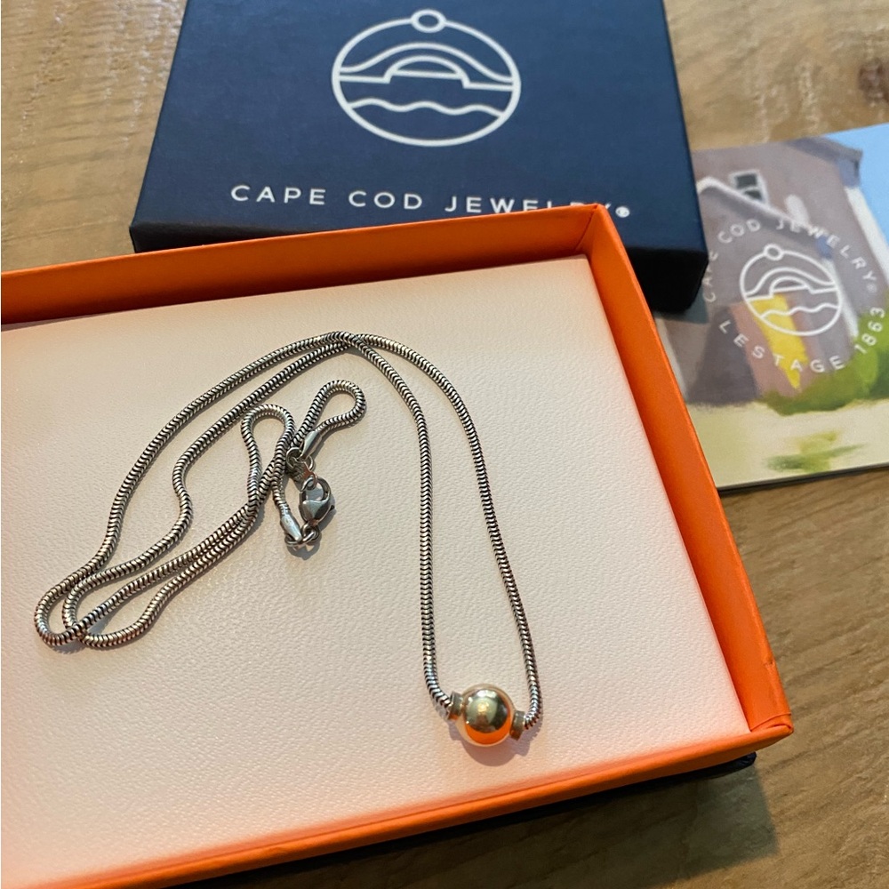 Cape Cod Single Ball Necklace